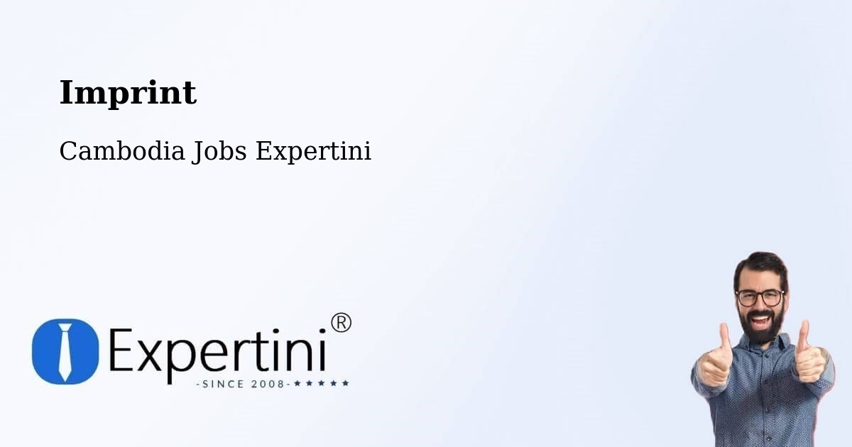Imprint – Phnom Penh - Cambodia Jobs Expertini
